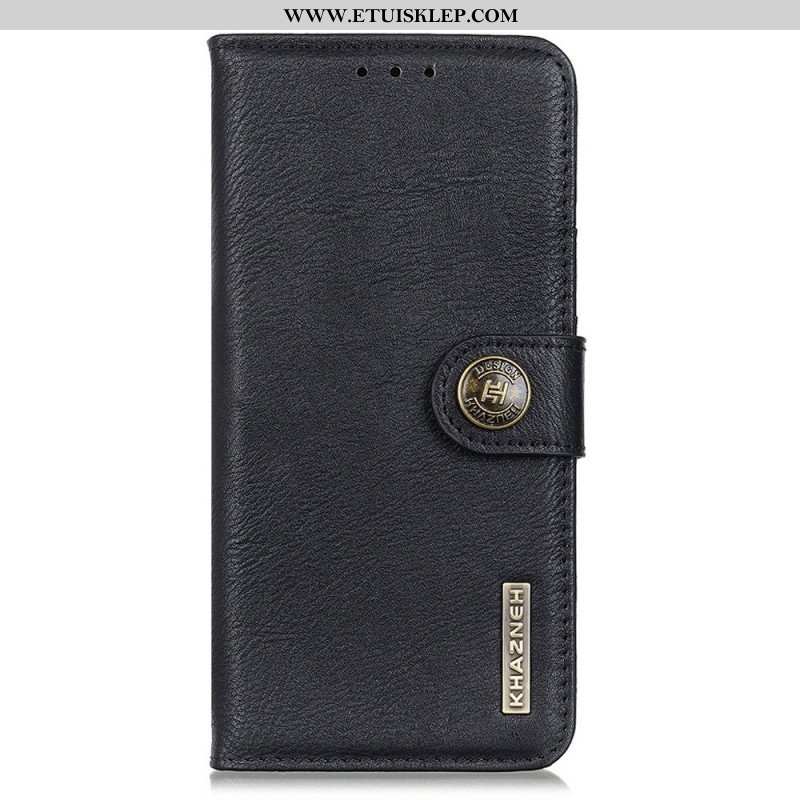 Etui Folio do Sony Xperia 10 IV Imitacja Skóry Khazneh